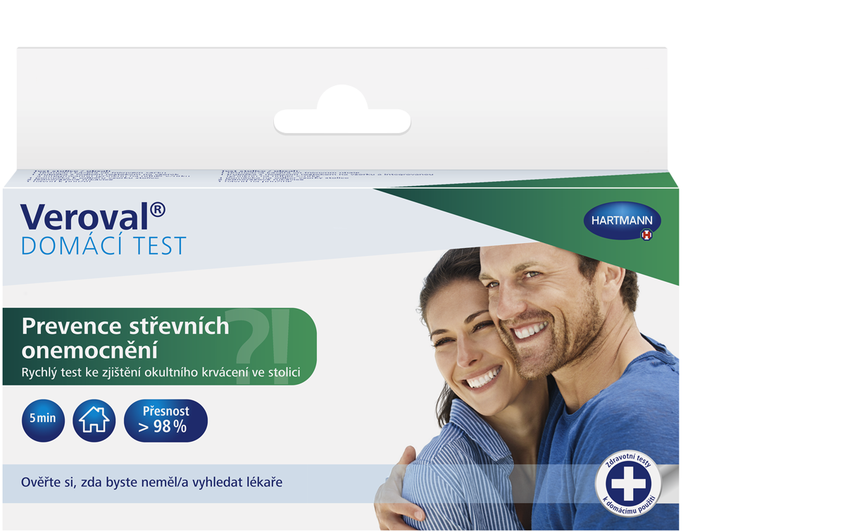 Obrázek obalu výrobku Veroval, Prevence střevních onemocnění, dvojice na obalu
