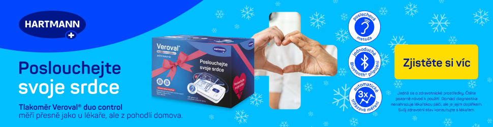 Banner s dárkovým balením tlakoměru Veroval duo control