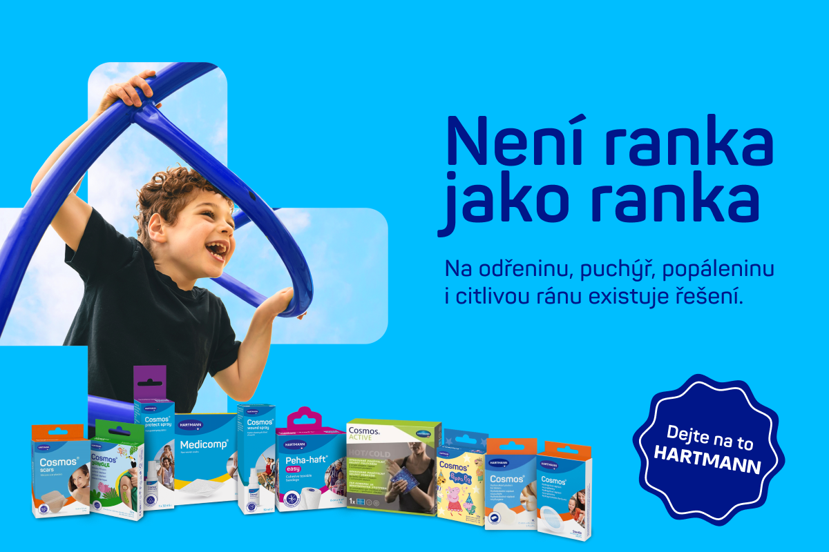 Cosmos® náplasti pro ošetření drobných poranění, odřenin, puchýřů a řezných ran