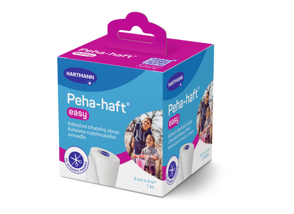 Peha-haft Easy trhatelné obinadlo pro rychlou fixaci ran