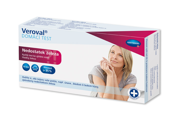 Jednoduchý test Veroval Nedostatek železa