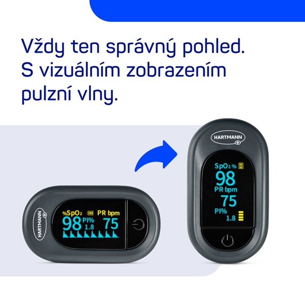 Vždy ten správný pohled. S vizuálním zobrazením pulzní vlny