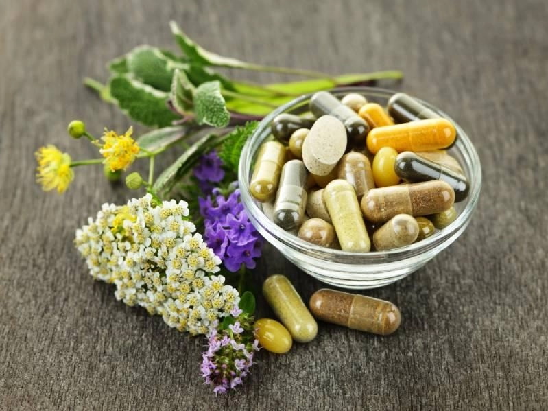 Bylinky, vitamíny a léky