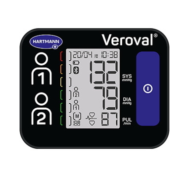 Veroval compact plus zápěstní tlakoměr